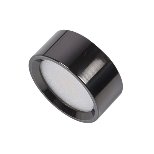 LEARC Led Lighting jet black finish 3 watt LED surface Cabinet Light with yellow light ZH3177