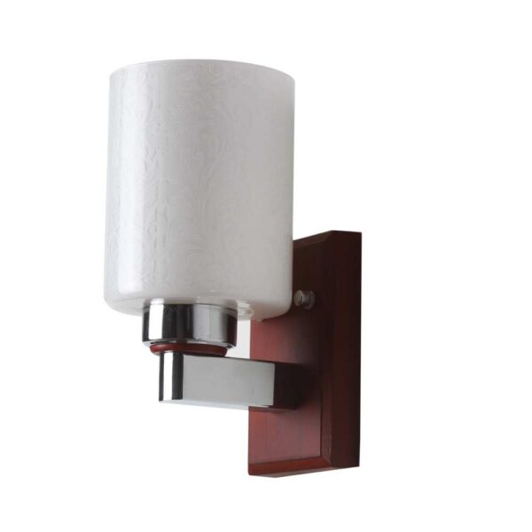 LEARC Designer Lighting Contemporary Glass Metal Wood Wall Light WL1941