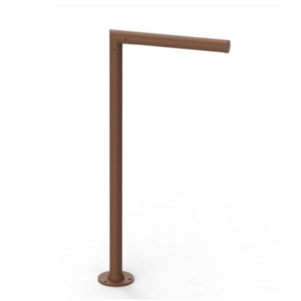SUPERSCAPE aluminium brown finish IP65 350 degree adjustible focus 8 watt architect choice 24 inch bollard Light PR6386