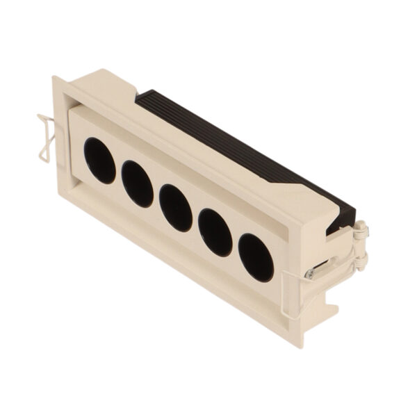 LEARC Aluminium white finish adjustable 12 watt  linear laser with top quality LED and driver  TR1982