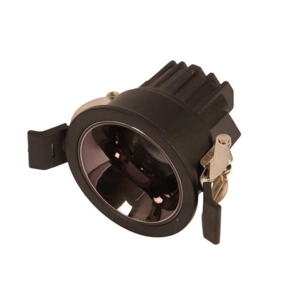 LEARC Aluminium black finish 20 watt anti glare LED down light with CREE LED and Fulham Driver TR1955