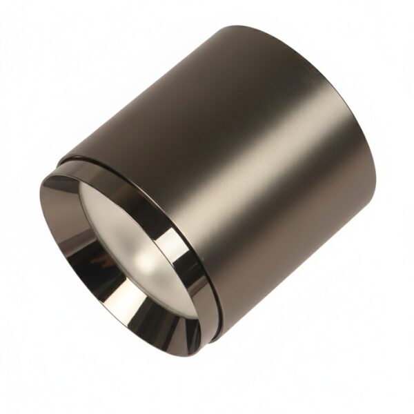 LEARC aluminium titanium finish colour changing 3 in 1, 18 watt LED Ceiling Surface cylinder TR2014-3C