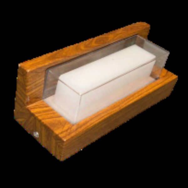 SUPERSCAPE 6 watt aluminium die cast exterior Wall and foot Light modern wooden finish with top quality LED and driver WL3602