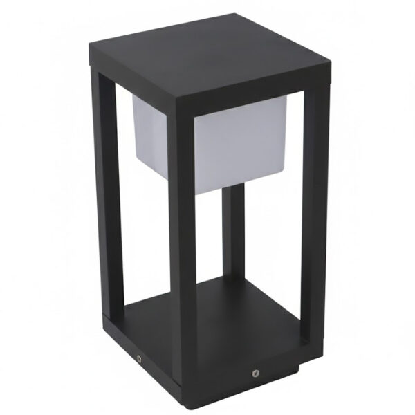 SUPERSCAPE aluminium die cast grey 12 watt square LED Gate light GL5001