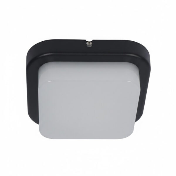SUPERSCAPE aluminium 18 watt grey finish outdoor ceiling surface square with top branded LED and IP65 driver 3K SK5606