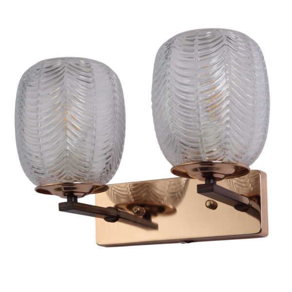 LEARC Designer Lighting Golden Finish Wall Light WL3628