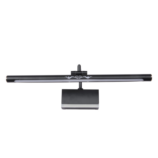 LEARC 12 + 3 watt 20 inch black finish colour changing 3 in 1 adjustible LED picture light ZH3199