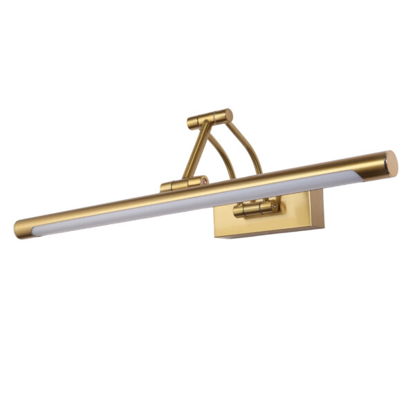 LEARC LED Lighting 12 watt antique brass finish colour changing 3 in 1 LED adjustible picture light ZH3201