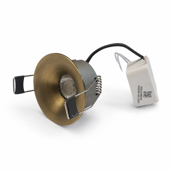 LEARC aluminium antique gold finish 7 watt LED down light with high quality LED and Driver FXE650